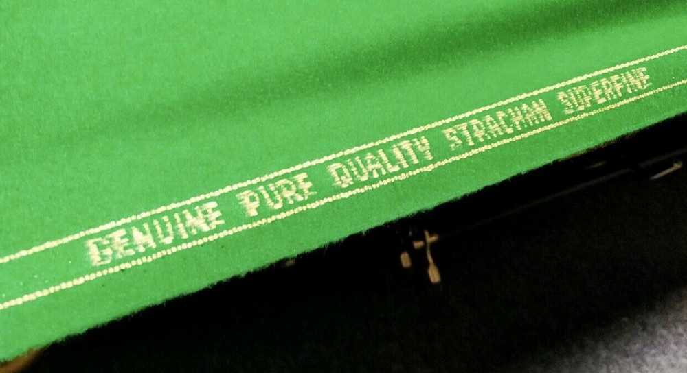 Strachan Superfine Snooker Cloth For 10ft Table