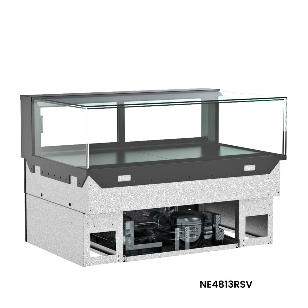 Refrigerated bakery display cases, Reveal NE3613RSV, Structural Concepts