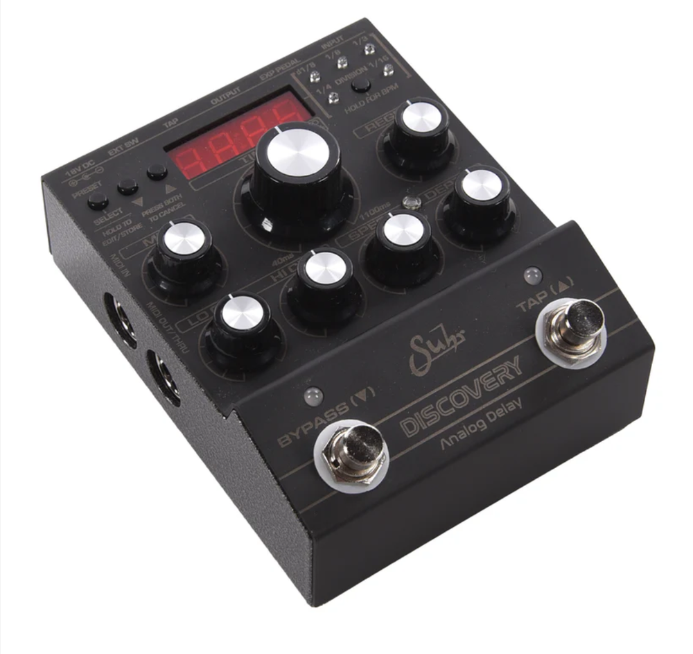 Suhr Discovery Delay Analog Delay - black edition