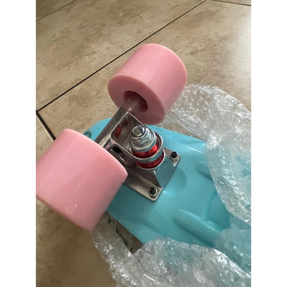 New No Box Mini Skateboard 22” Blue Dinbin