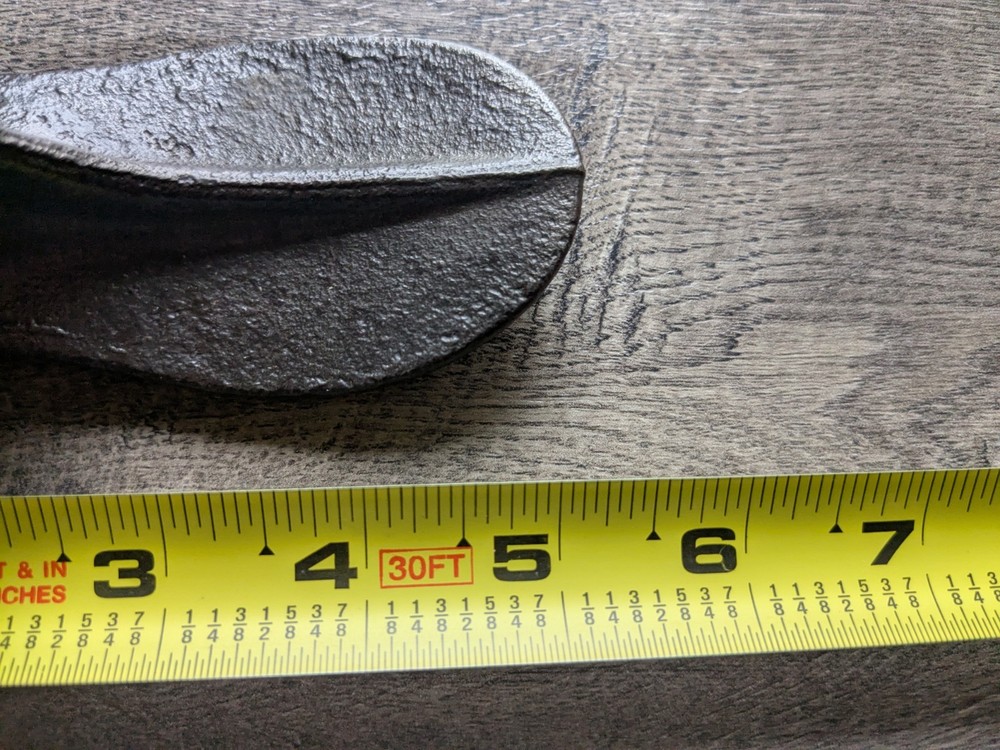Antique Cast Iron Cobbler Shoe Last 5"