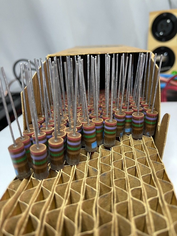 MANY VALUES NOS 2 Watt Carbon Composition Resistors - TESTED (See Description)
