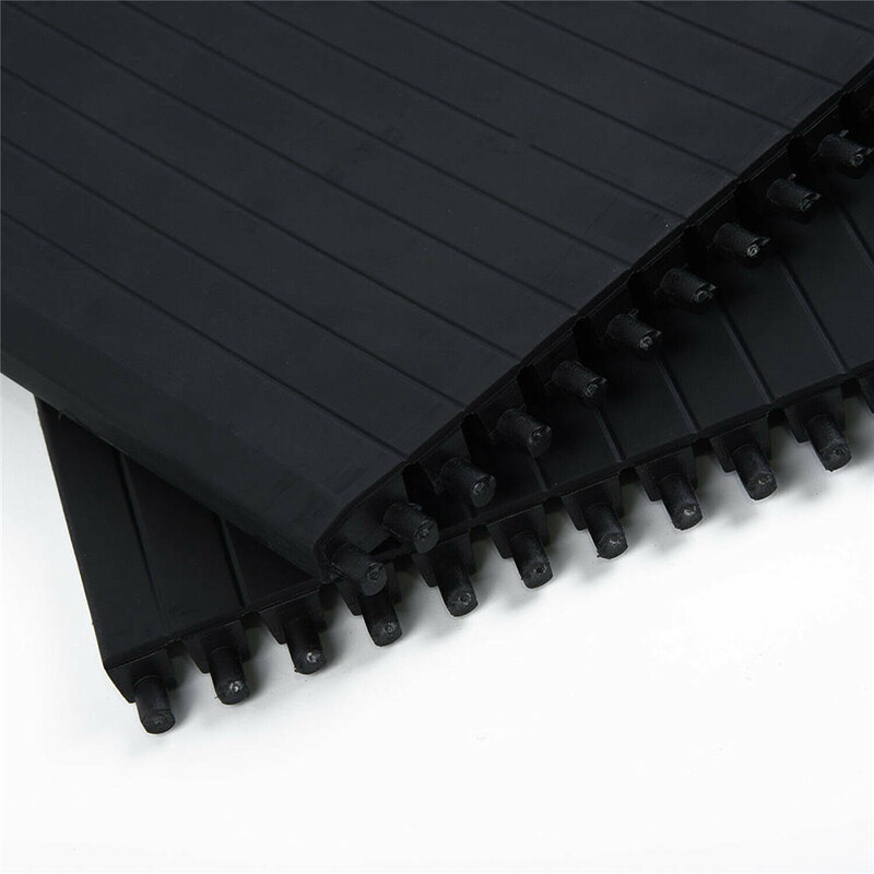 2 Rear+Front Center Console Roller Blind Cover For BMW X5 X6 E70 E71 2007 -2014
