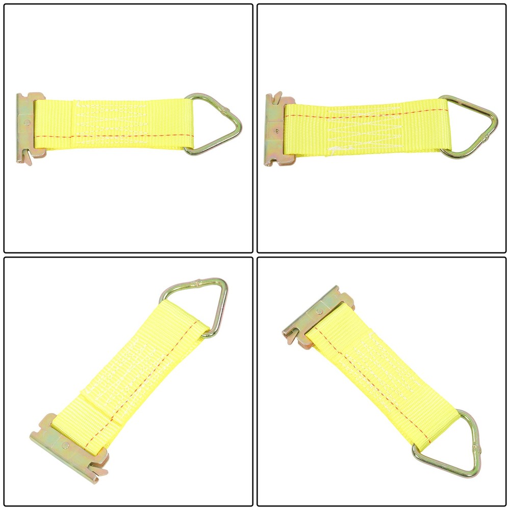 LABLT 5' E Track Tie Down Rail System 28 Pack Secure Cargo For Garages Trailers