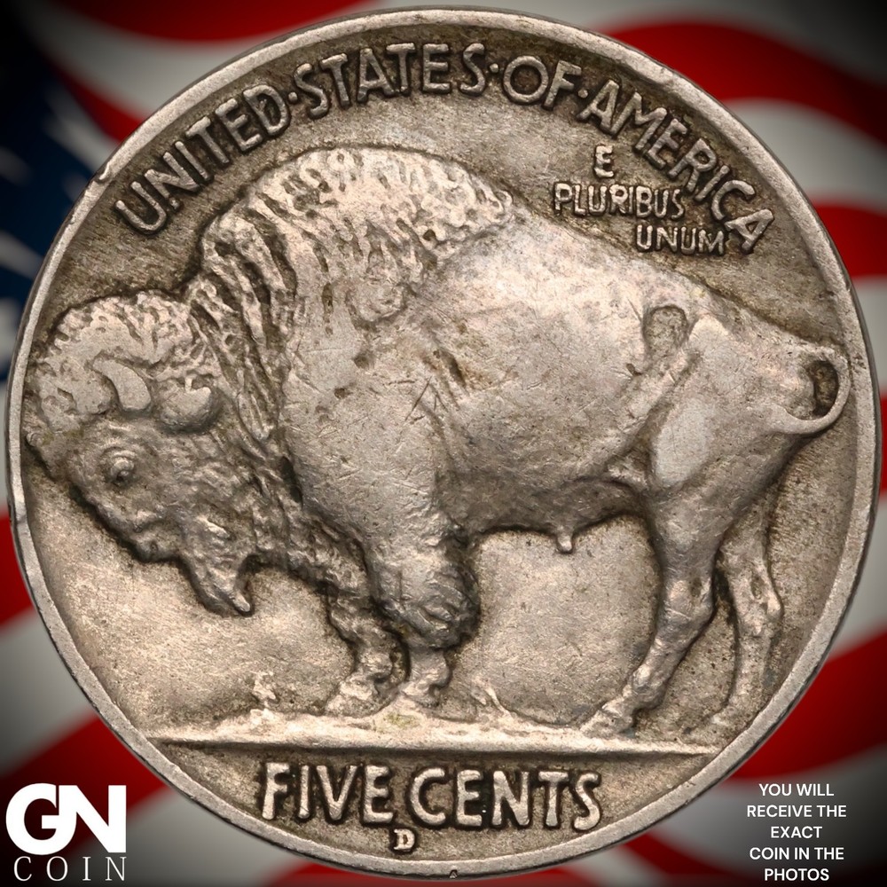 1915 D Buffalo Nickel A9666