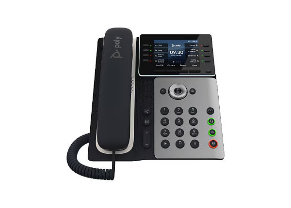 Poly Edge E350 IP Phone Black Wi-Fi Bluetooth - 82M89AA