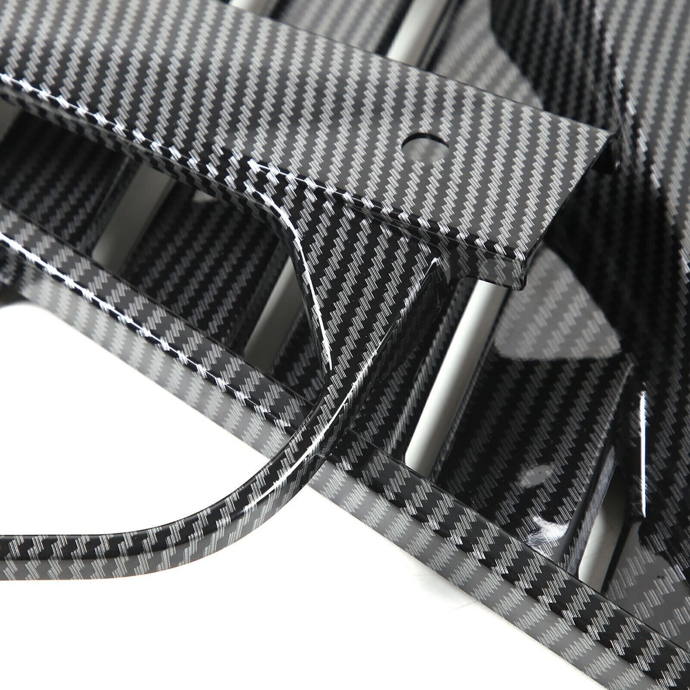 For Corvette C8 Stingray Coupe Carbon Black Engine Hood Bay Side Panel Cover US