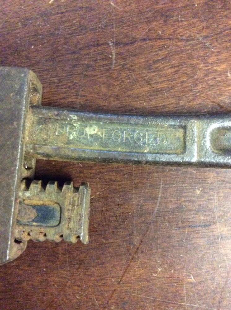 Drop Forged Samson 10" Adjustable Heavy Duty Pipe Wrench UsedToolShop.com