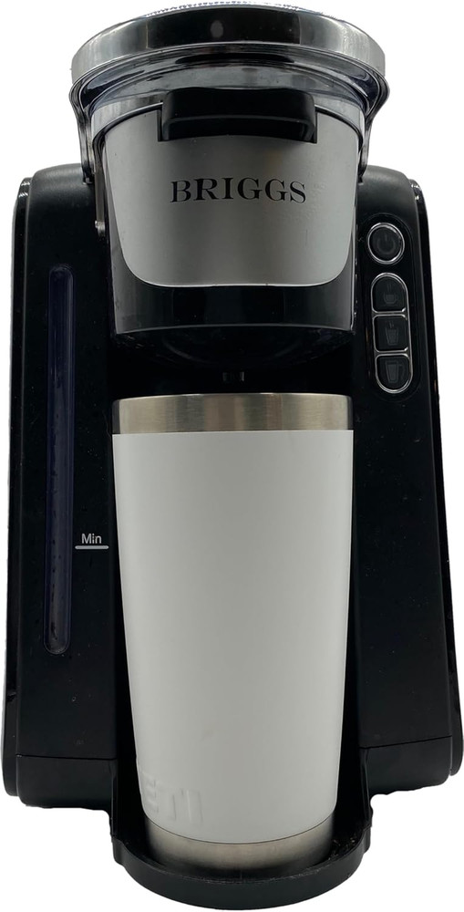 Briggs Eco-Friendly Soft Brew Coffee Maker - Programmable Stainless Steel