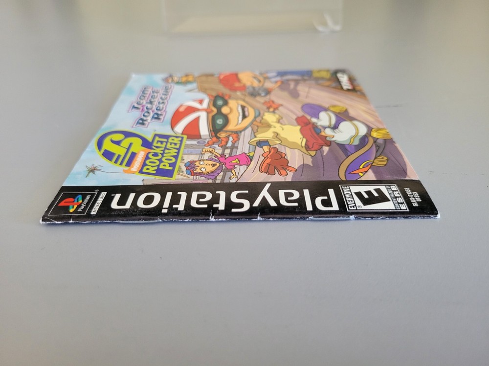Rocket Power Team Rocket Rescue PlayStation 1 Game Manual