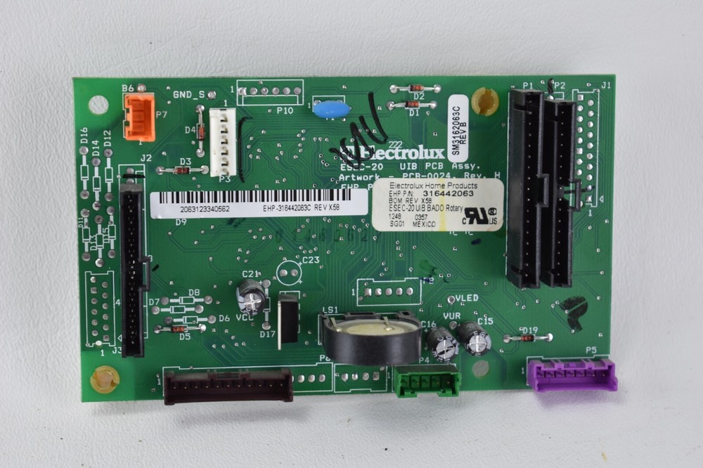 Genuine FRIGIDAIRE Range Oven, User Interface Board # 316442063