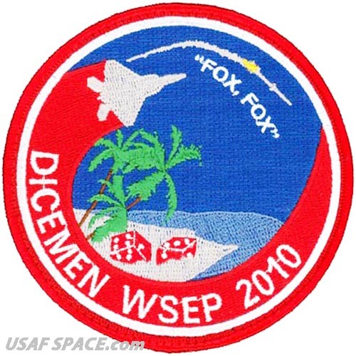 USAF 90TH FIGHTER SQUADRON -WEAPONS SYSTEM EVALUATION PROGRAM- ORIGINAL PATCH