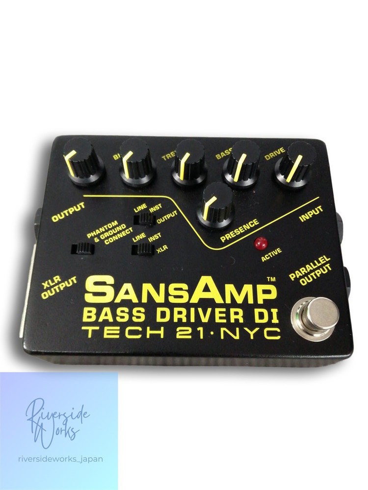 Tech21 SansAmp Bass Driver DI Effects Pedal