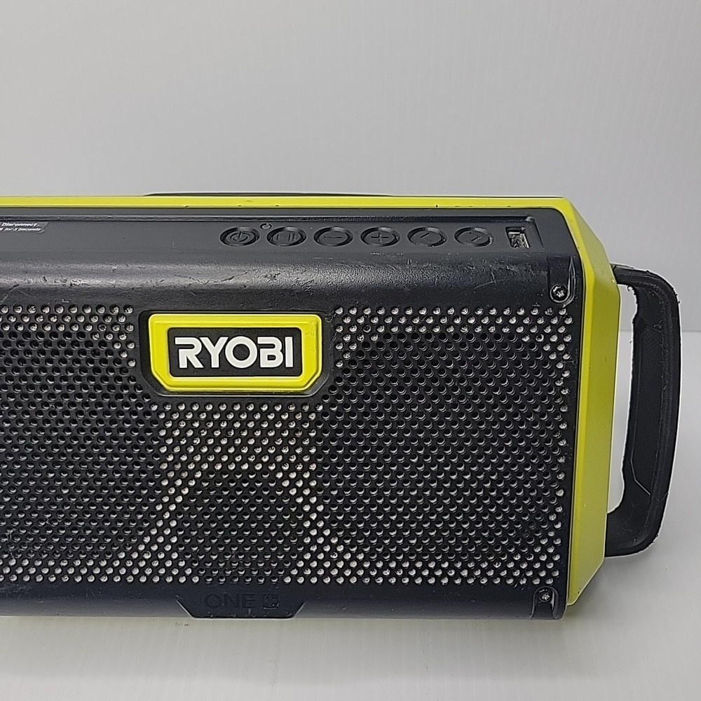 RYOBI 18V ONE+ Speaker with Bluetooth Wireless Technology