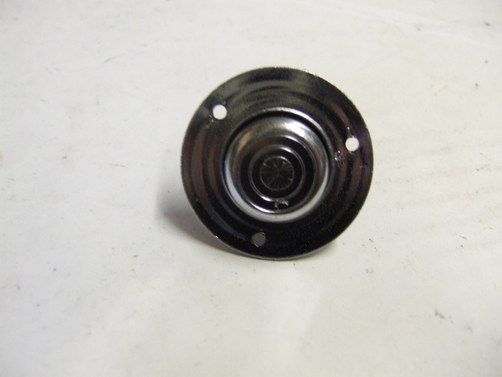 Bally bingo pinball SINGLE CHROME BUTTON TALL TYPE