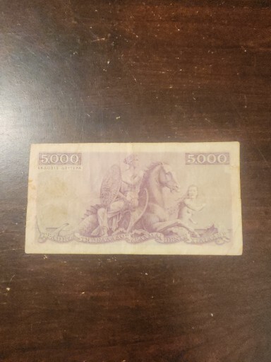 Greece 5000 Drachmai 1945