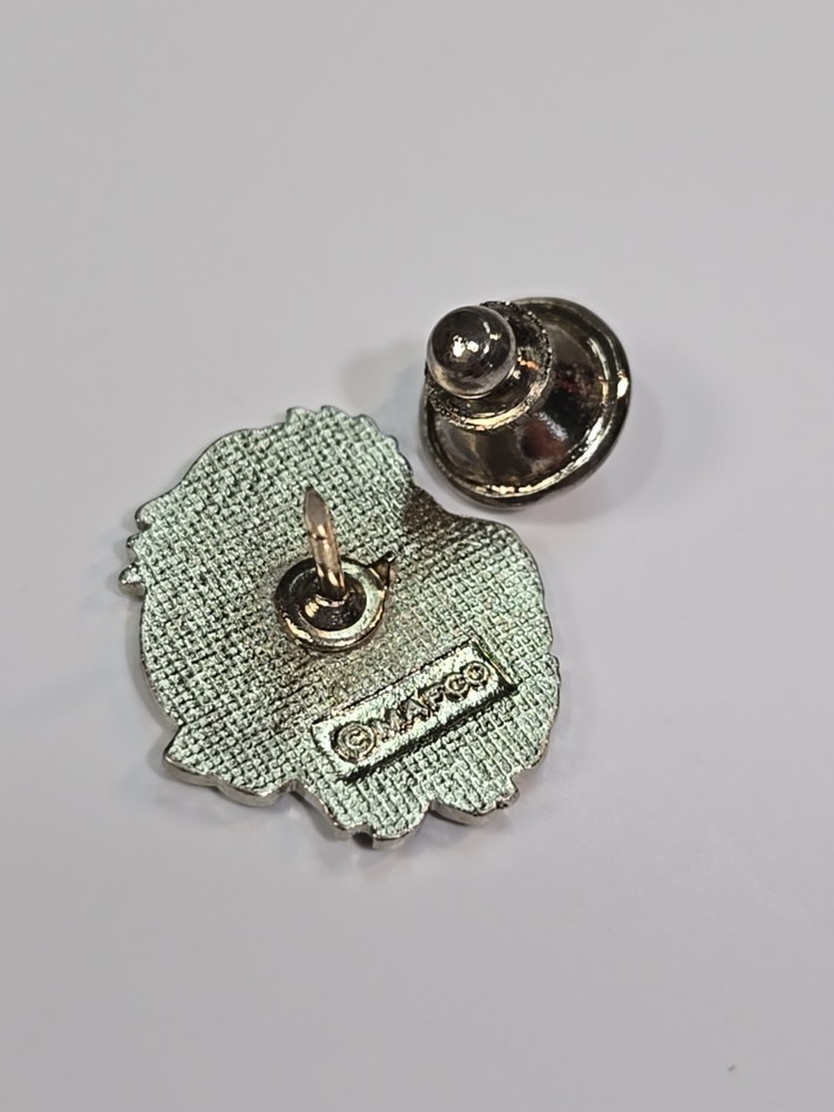 Lion's Head & Mane Lapel Pin by MAFCO