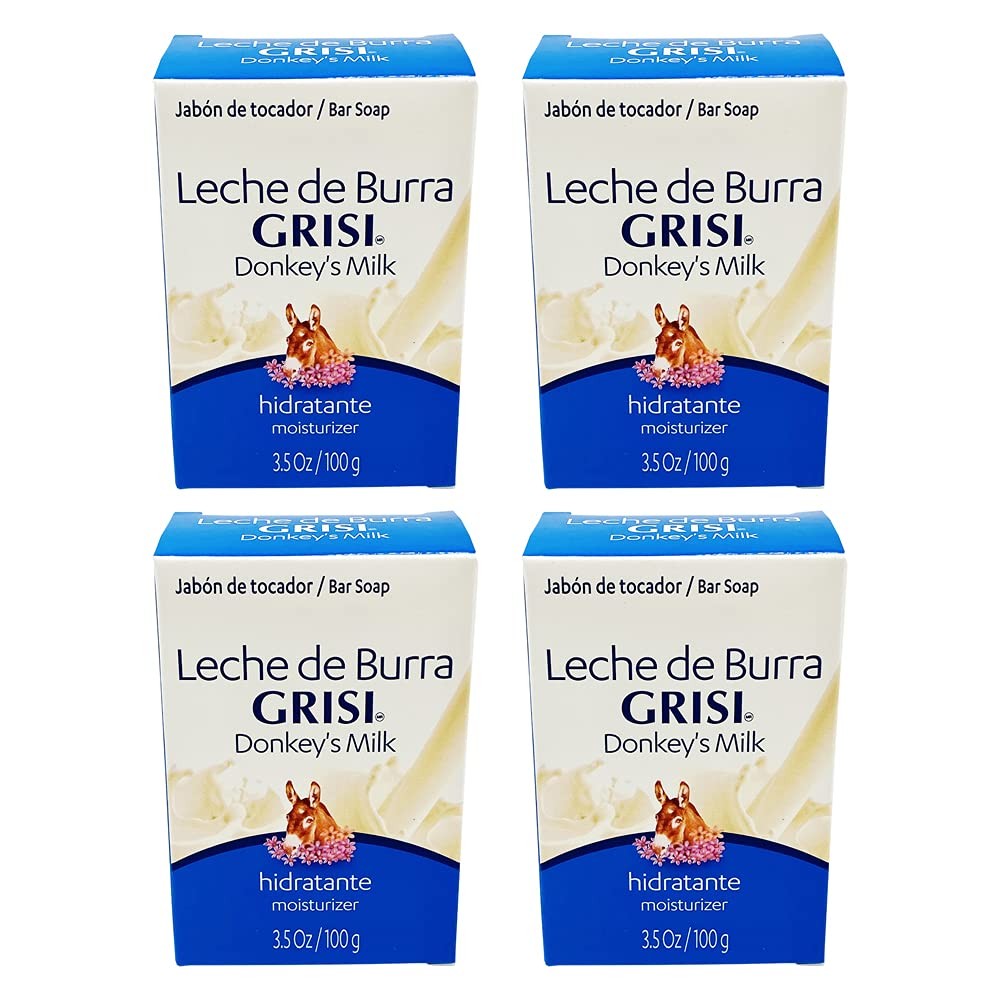 Grisi Donkey's Milk Soap 4-pack 3.5oz