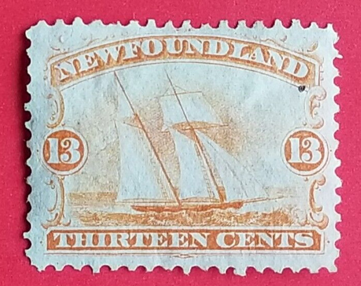 Canada Newfoundland #30 Ship MH OG VF CV$300