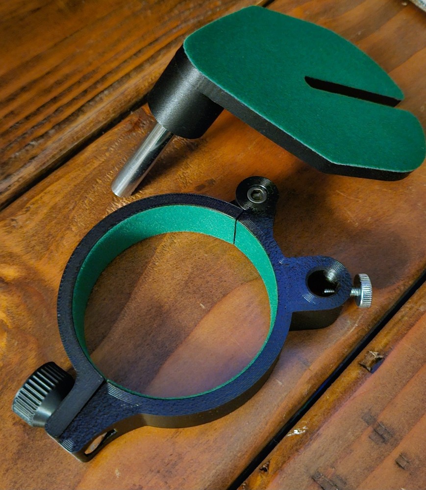 Unitron AC Motor Mount Plate + Ring