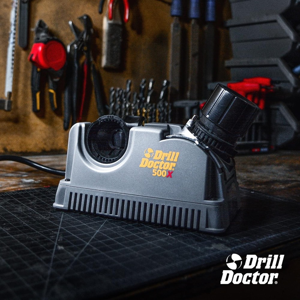Drill Doctor DD500X Drill Bit Sharpener- Gray