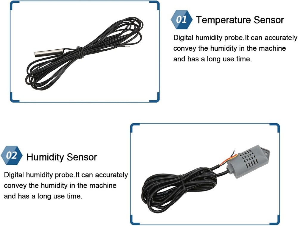 Egg Incubator Temperature Controller Thermostat, 110V Automatic Control Syste...