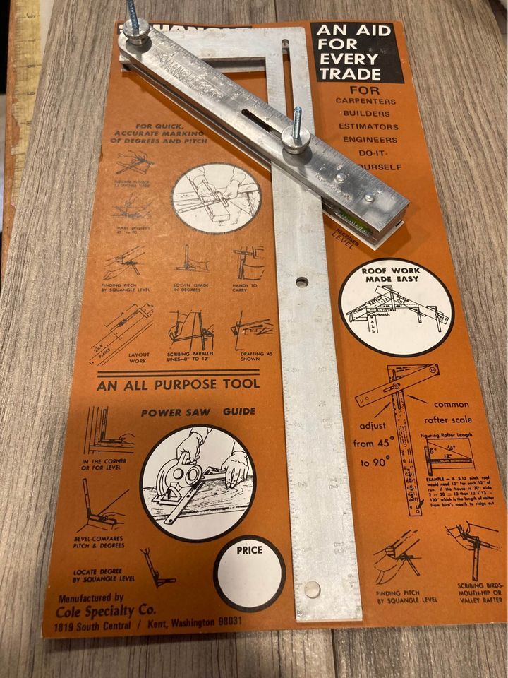1960’s original packaging vintage squangle.