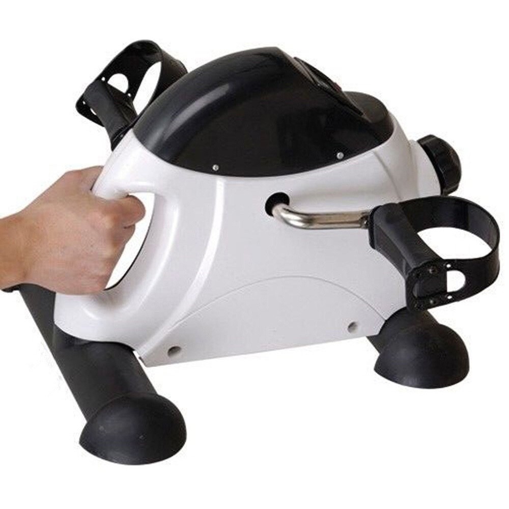 Mini Exercise Bike Pedal Exerciser Cycle Adjustable Resistance w/LCD Display