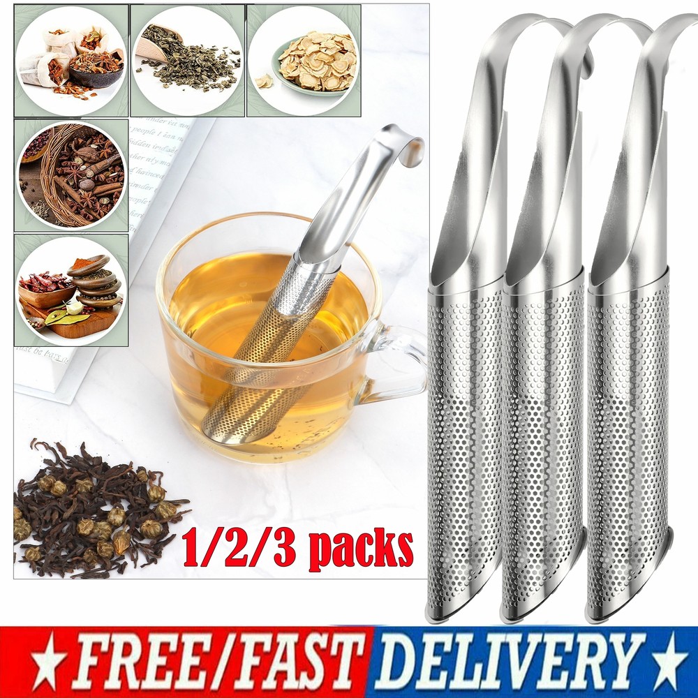 Tea Strainer Stainless Steel TeaBall Infuser Tea Spoon Filter Loose Tea Diffuser