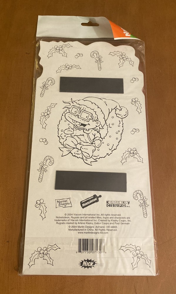 Nickelodeon RugRats Magnetic Holiday Note Pad