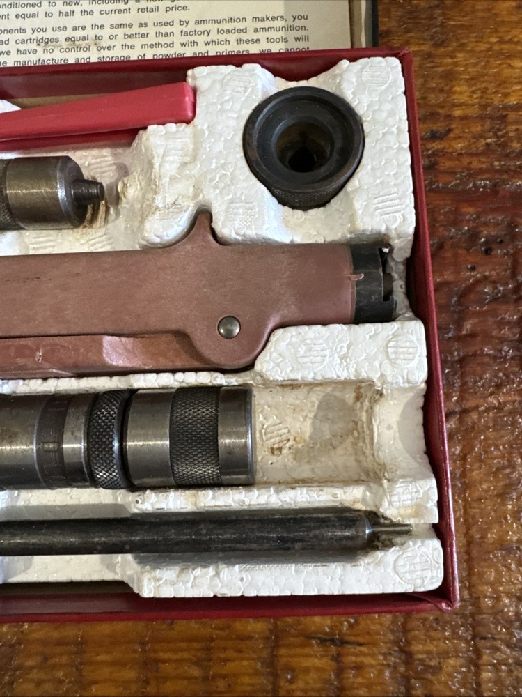 Vintage MRC Mequon Lee UNITIZED LOADER. Hand Loader For 22-250.