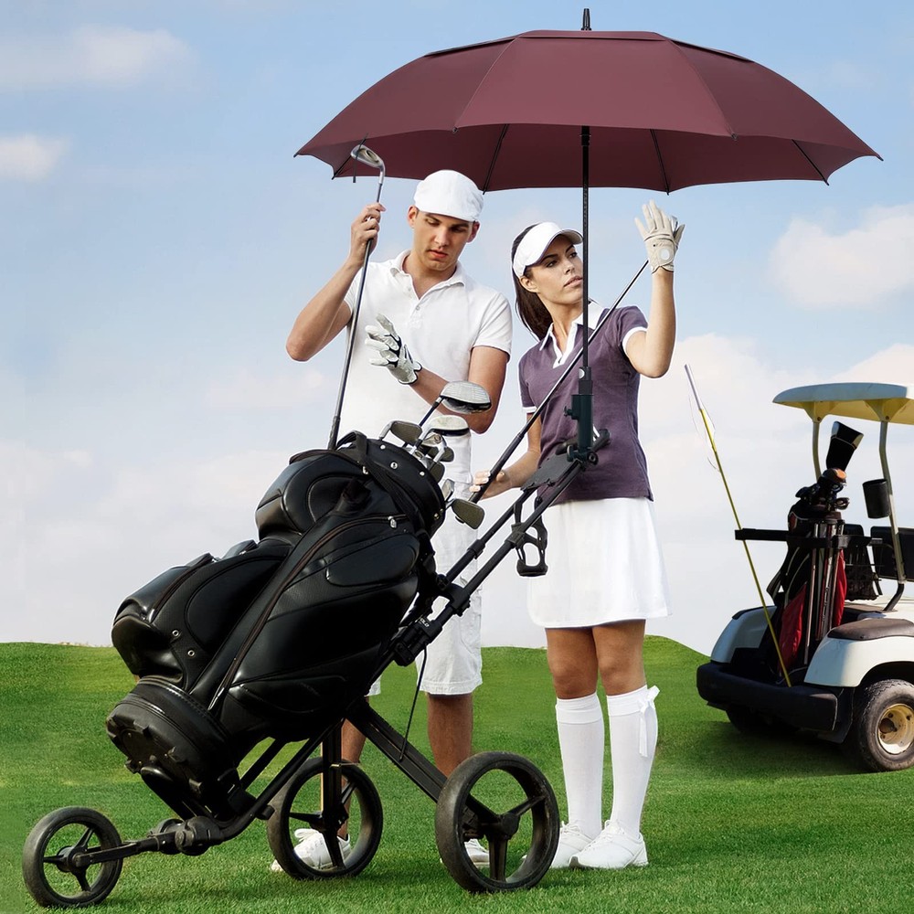ZOMAKE Golf Umbrella Windproof Extra Large Oversized Heavy Duty Double Canopy