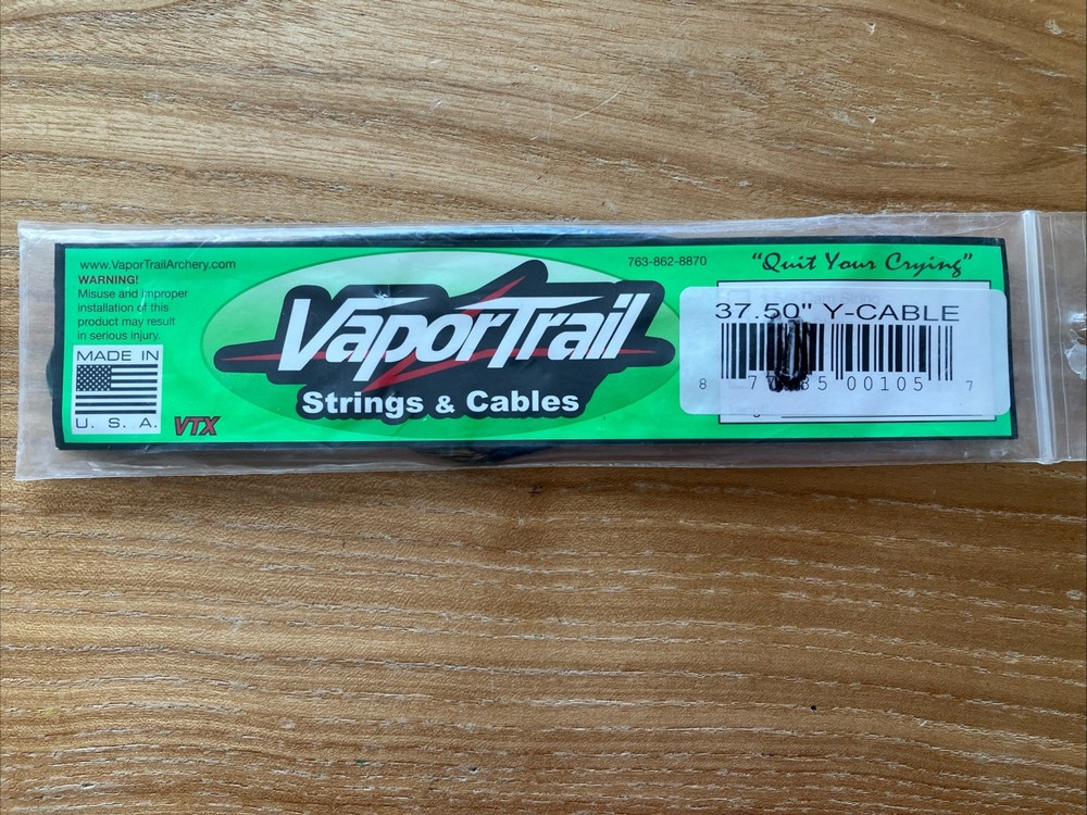 New Vapor Trail Bow String Y-Cable 37.50”
