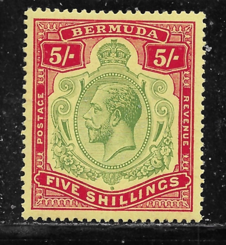 BERMUDA     SC52         SG53      MINT NEVER HINGED