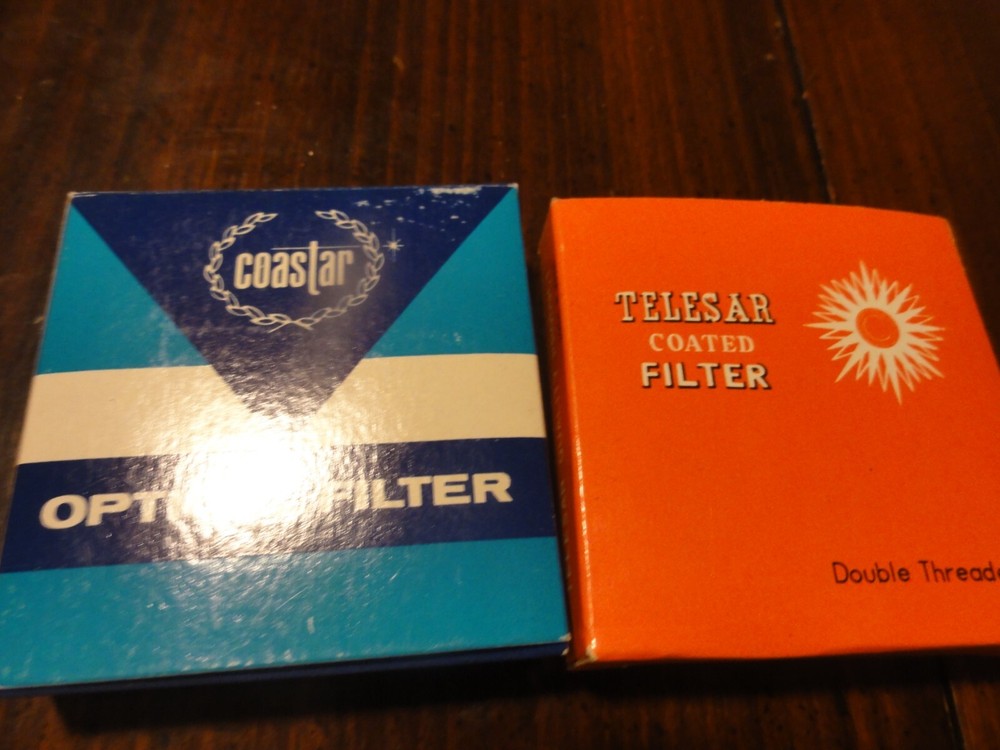 NEW "open box" Coastar Optical Telesar Double Threaded Camera Lens Coated Filter