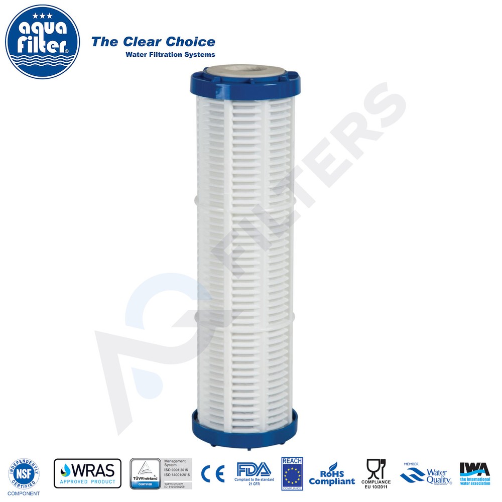 Aquafilter 10" Multiuse  50 100 150 Micron Sediment Removal Cartridge Filter
