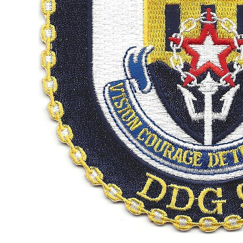 USS Nitze DDG-94 Guided Missile Destroyer Patch