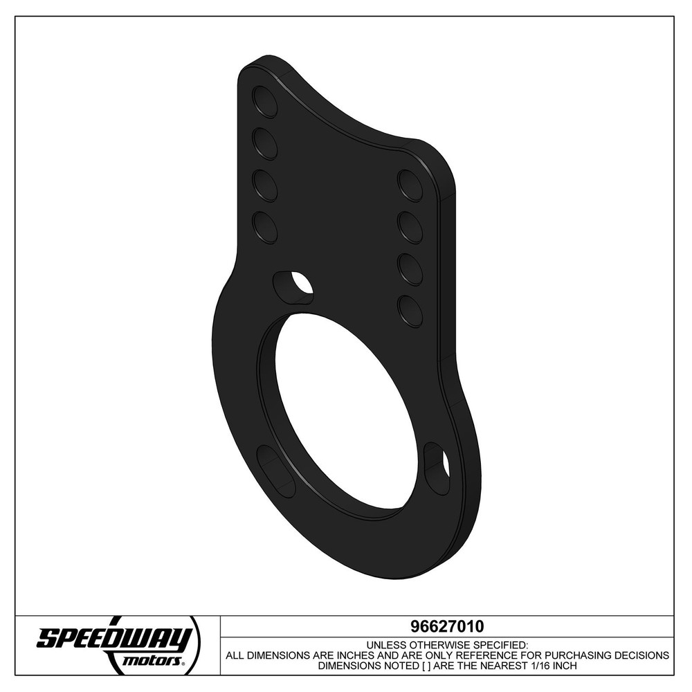 Stallard® Micro Sprint Alum. Power Steering Bracket,Black