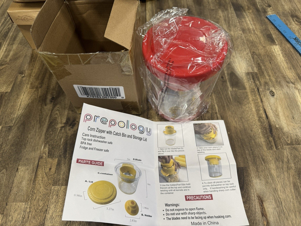 Prepology Corn Zipper NIB