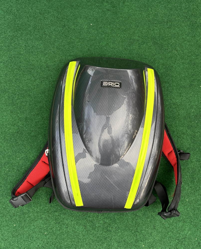 Axio by Harodesign Hardshell Hardcase Backpack Black Motorcycle Riding Pack
