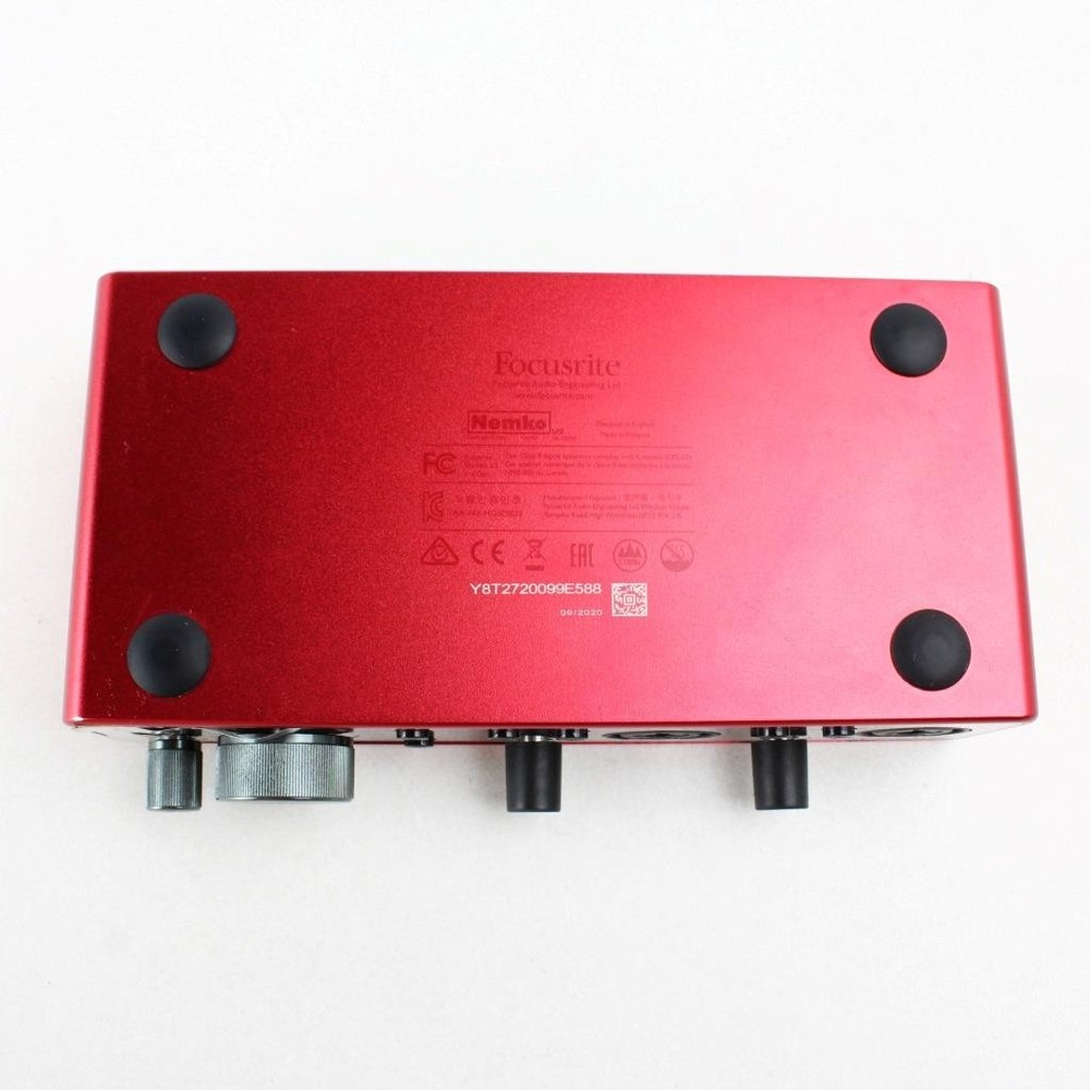 Focusrite Scarlett 2i2 3rd Gen - USB Audio Recording Interface