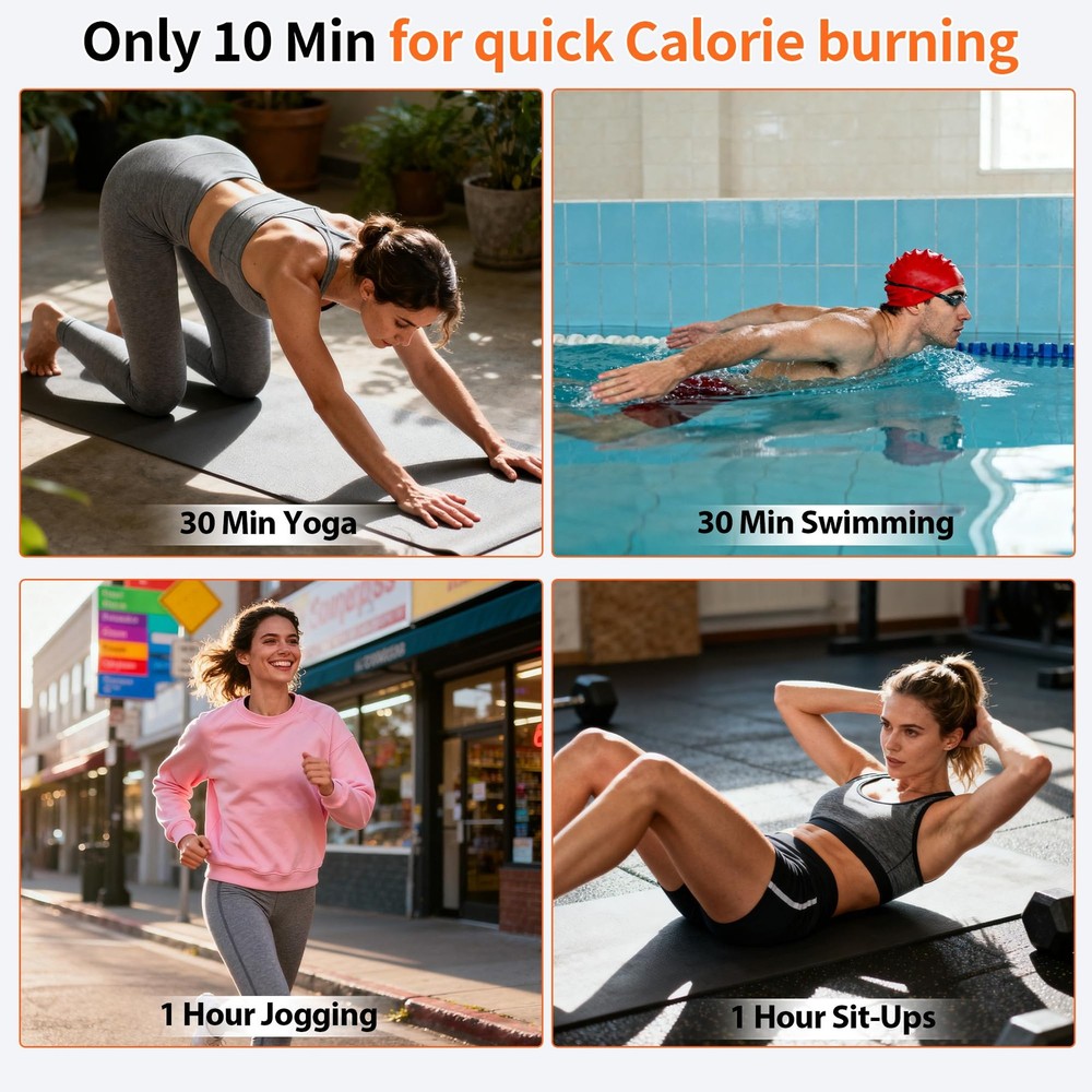 Vibration Platform Exercise Machine – Whole Body Workout, Fat-Burning & Lymph...