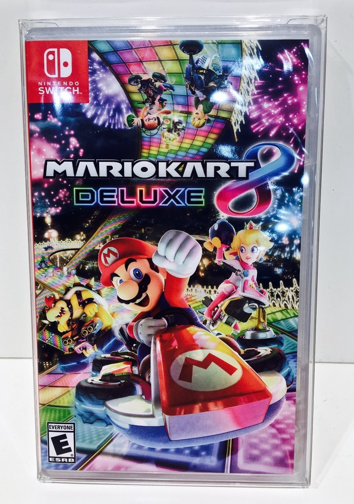 20 Box Protectors for NINTENDO SWITCH Video Games Custom Display Case Sleeve