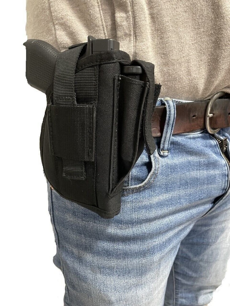 Nylon gun holster for Ruger Security 380 with laser or flashlight