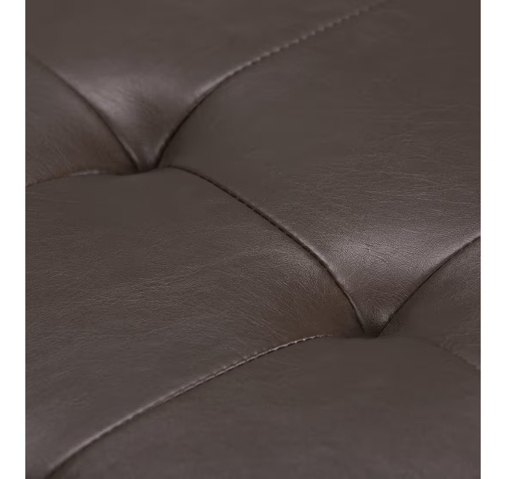 SIMPLIHOME Cosmopolitan 44 inch Wide Transitional Rectangle Storage Ottoman...