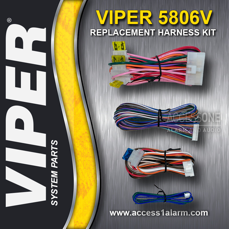 Viper 5806V Complete Replacement Harness Kit For 5X06 Series Brain