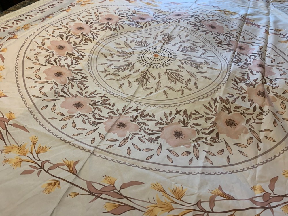 LIGHT AND AIREY 56" X 56" TABLECLOTH
