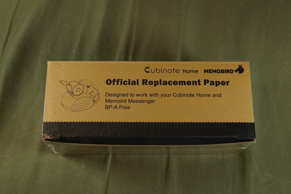 Official Replacement Paper, Cubinote Home