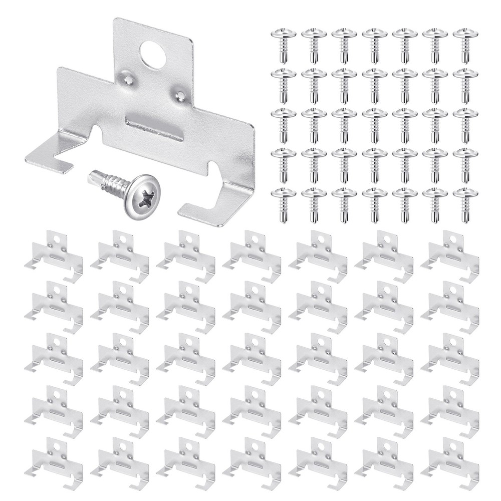 36Pcs Recessed Light Clips with Phillips Head Self Drilling Screws