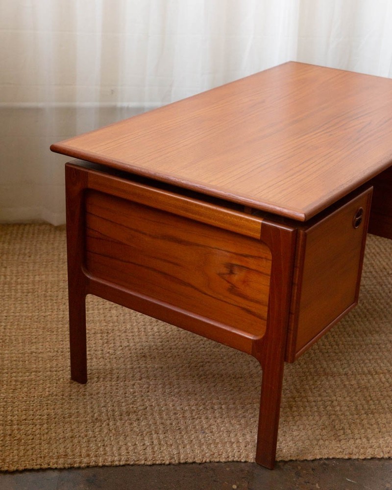 1960s Arne Vodder Danish Teak Writing Desk